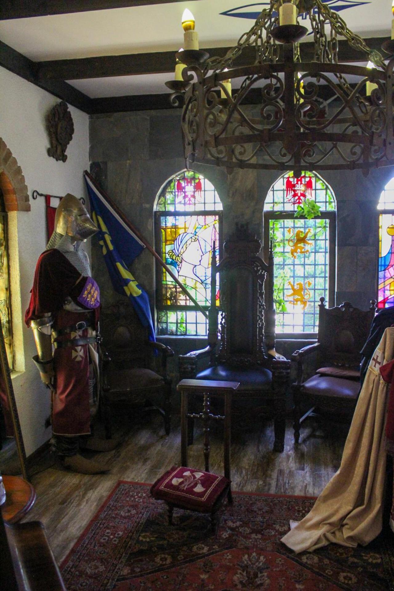 Castillo Medieval Vina del Mar Bagian luar foto
